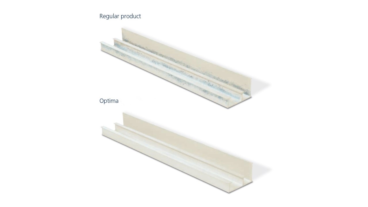 Comparison between regular product and Optima
